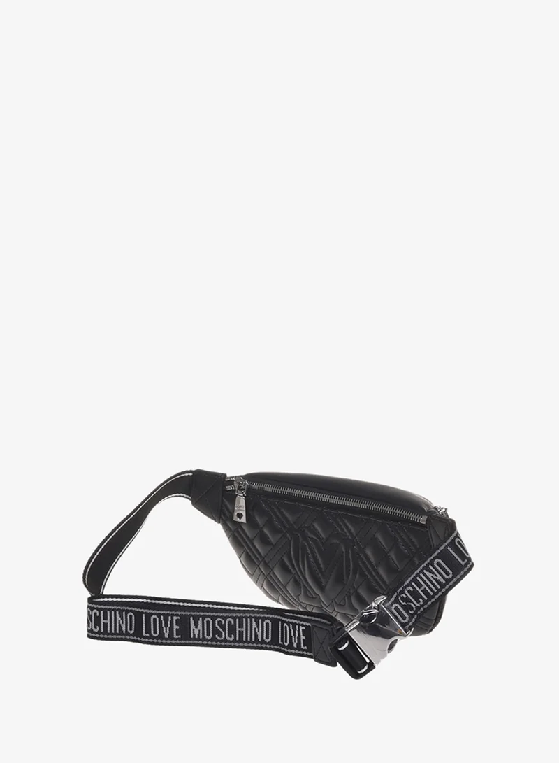 Love Moschino  Quilted PU Crossbody Bag for Women | Best Price UAE